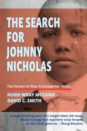 Cover of book, “The Search for Johnny Nicholas” by Hugh Wray McCann and David C. Smith.