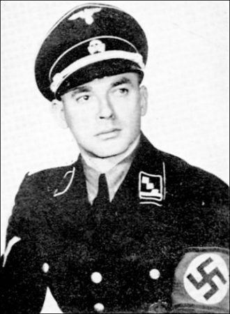 SS officer Bernhard Krüger.