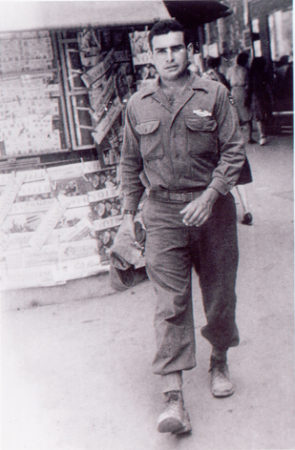 Pfc Richard Barancik during his military service in World War II. Photo by anonymous (date unknown). Monuments Men and Women Foundation Collection, courtesy of the Barancik family. https://www.monumentsmenandwomenfnd.org