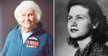Phyllis “Pippa” Latour Doyle. Photos by anonymous (dates unknown). Courtesy of the Veterans’ Foundation/Facebook.