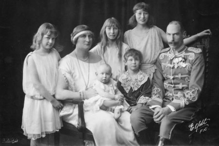 Prince Harald, Princess Helena and their family. Photo by Peter Elfelt (date unknown). Central Press. Tatler. https://www.tatler.com/article/who-was-princess-helena-of-denmark-traitor-princess-denmark-prince-harald.