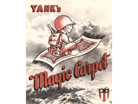 Illustration for “Operation Magic Carpet.” Illustration by anonymous (date unknown).