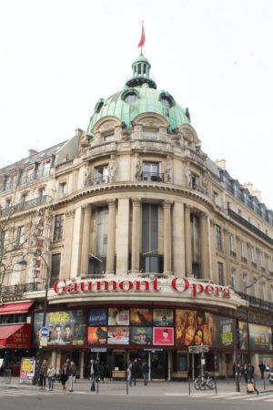 Contemporary view of Gaumont Theater in Paris. Photo by Chabe01 (11 March 2017). PD-CCA-Share Alike 4.0 International. Wikimedia Commons.