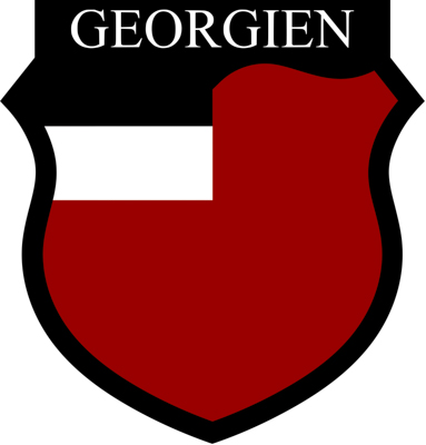 Emblem of the Georgishe Legion. Illustration by Vogelfrei94 (c. July 2019). PD-CCA-Share Alike 4.0 International. Wikimedia Commons.